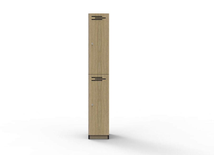 2 Door Melamine Locker